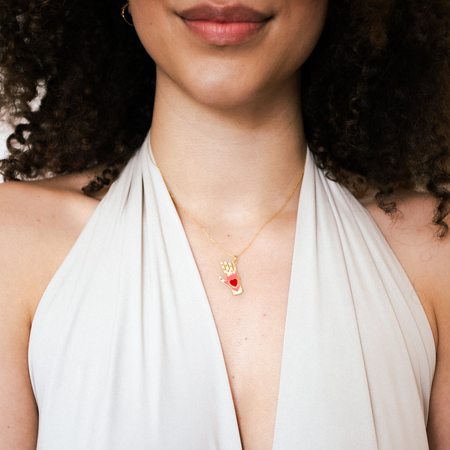 Hand on Heart Pendant
