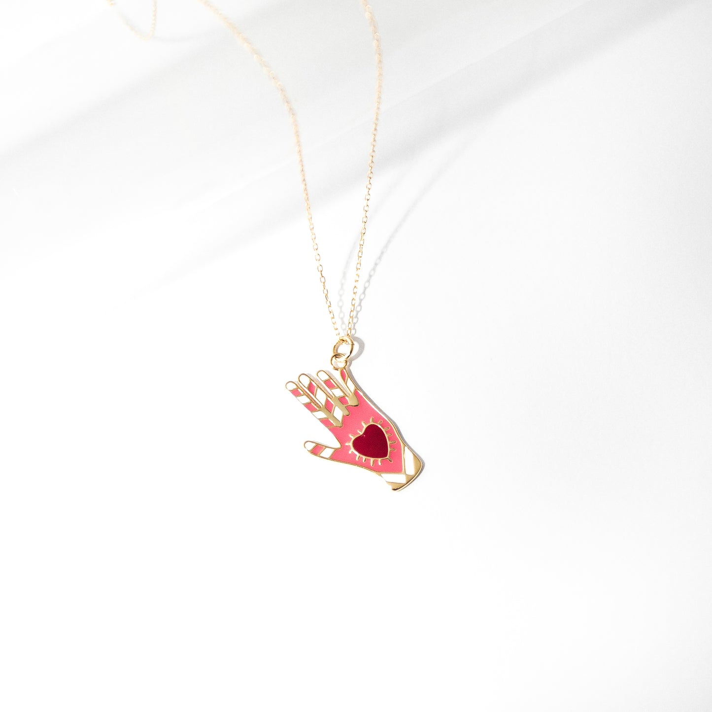 Hand on Heart Pendant