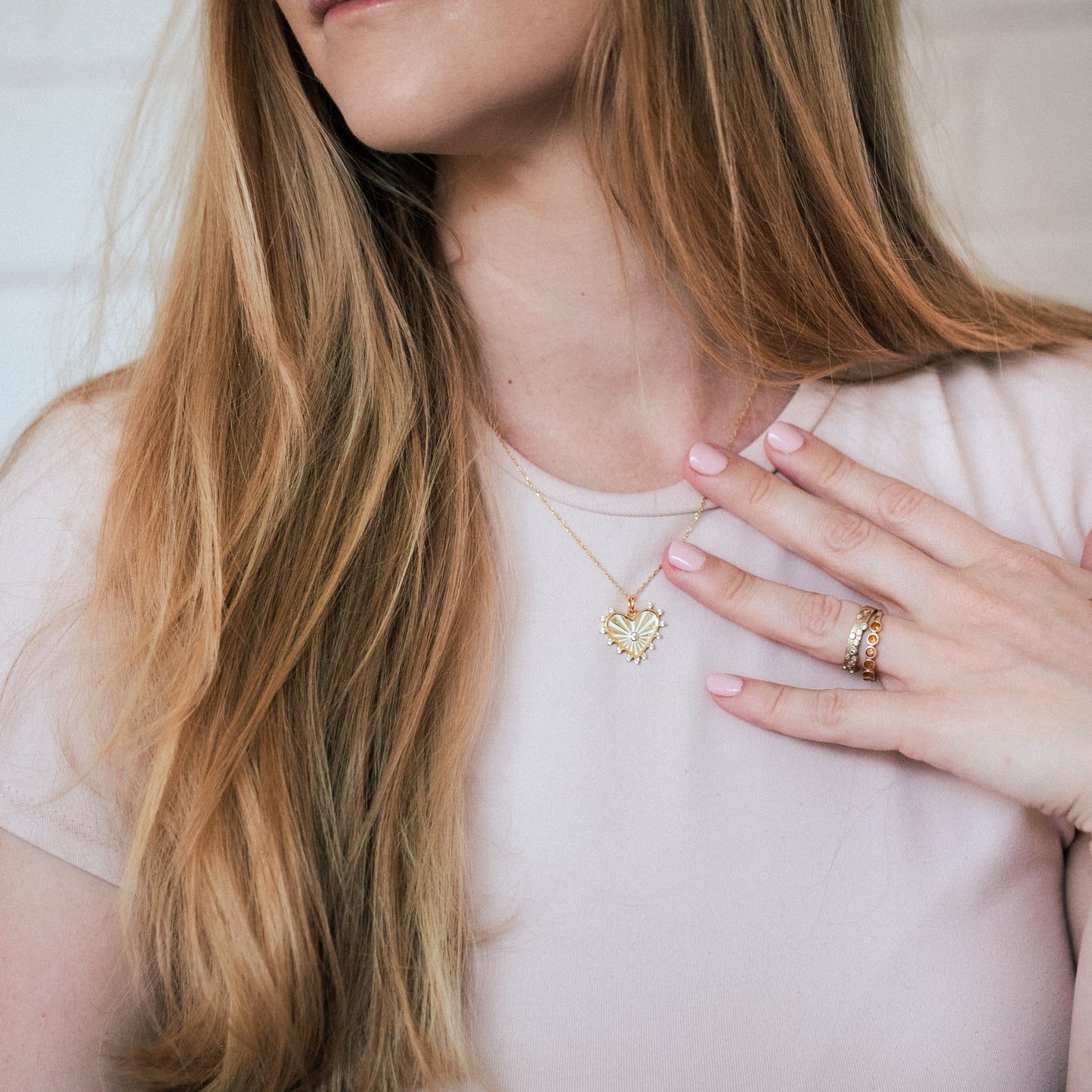 Heart Burst Pendant