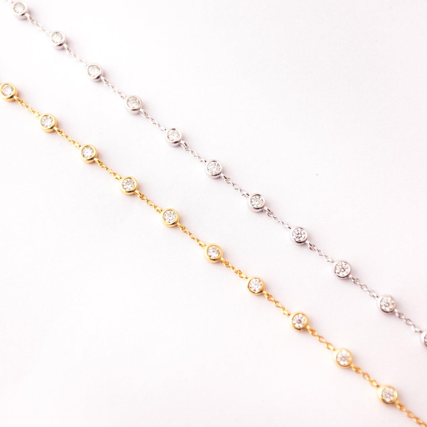 The Perfect Bracelet with Moissanite Stones