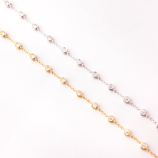 The Perfect Bracelet with Moissanite Stones