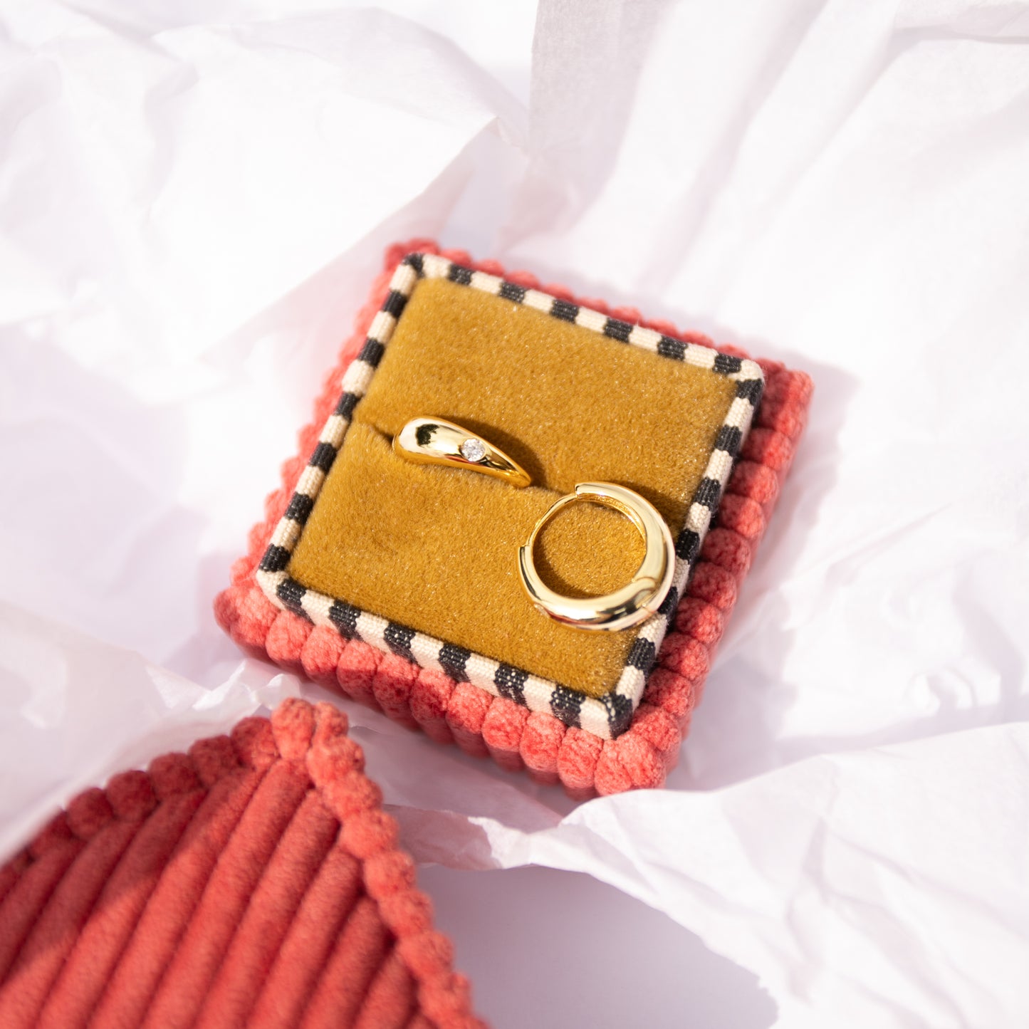 Perfect Huggies with Moissanite