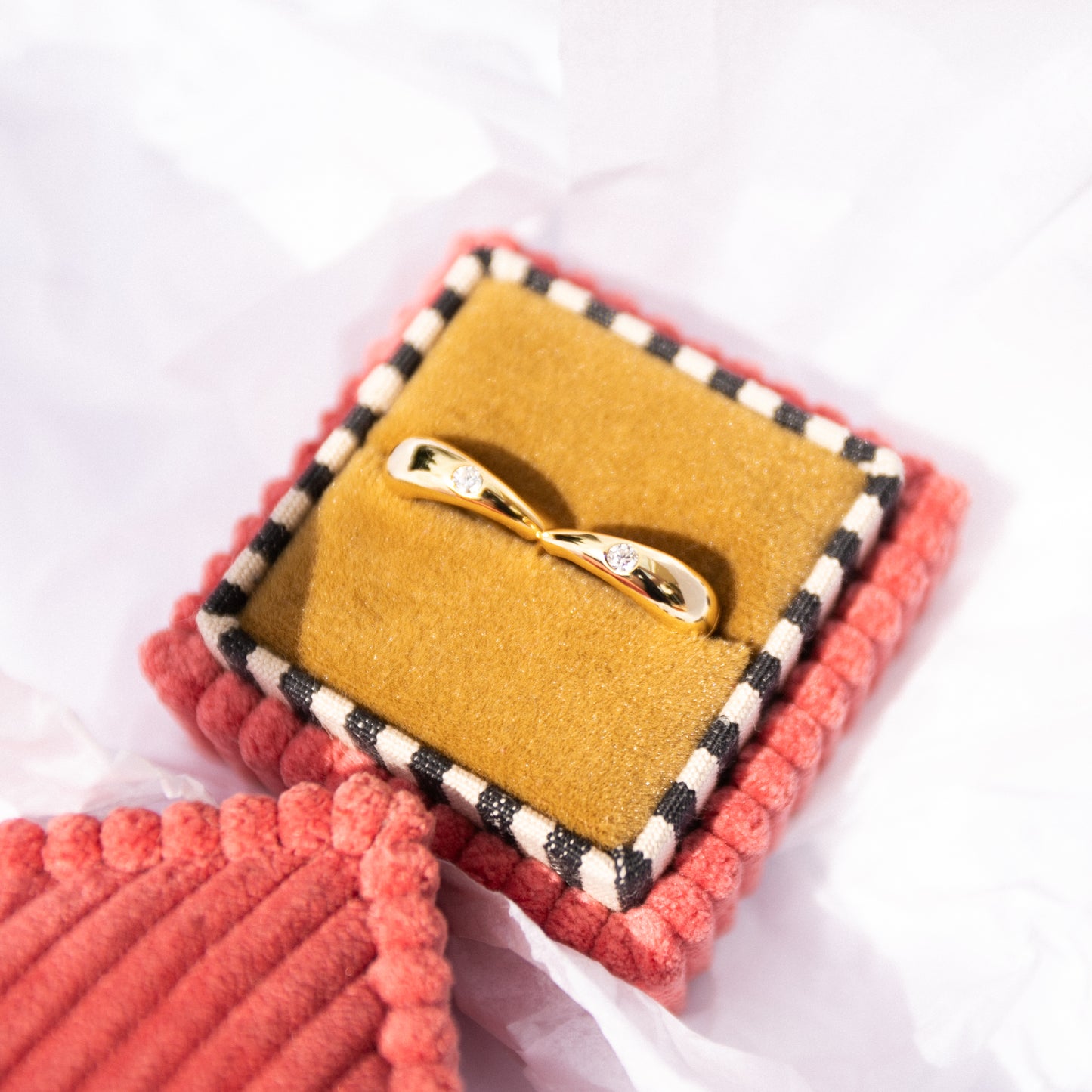 Perfect Huggies with Moissanite