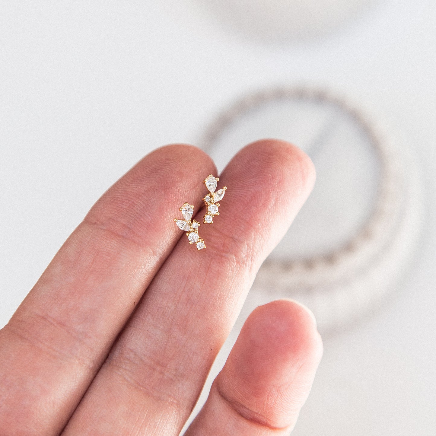 Blossoming Creeper Studs