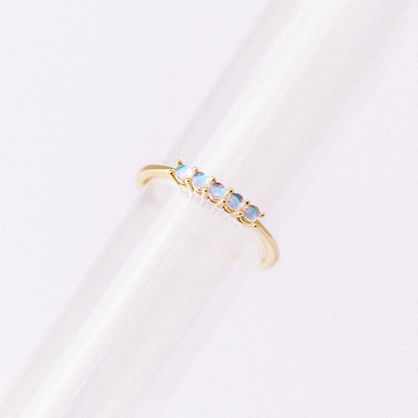 Opal Moondrop Ring