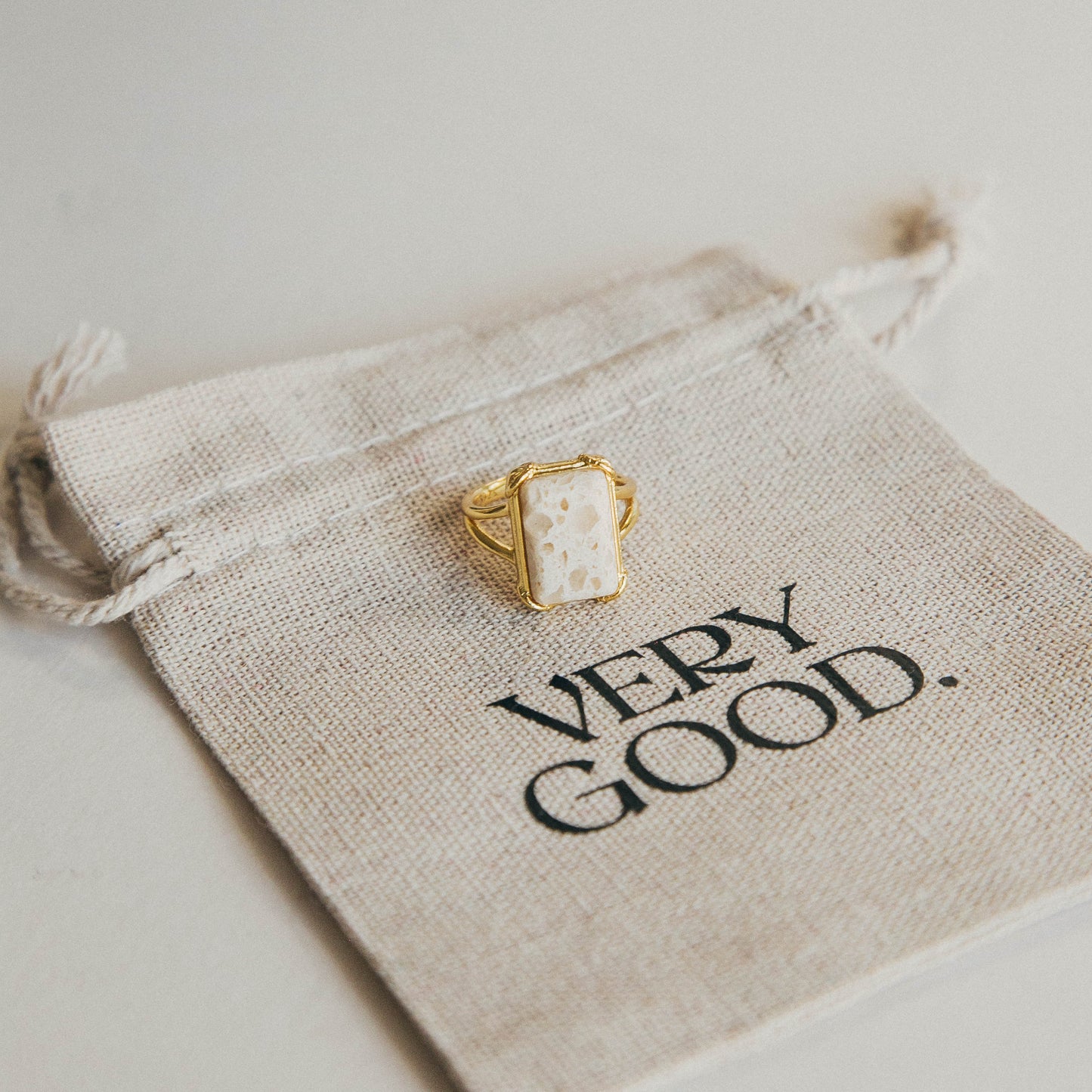 Sand Stone Ring