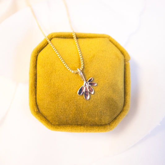 9ct Half Bloom Charm