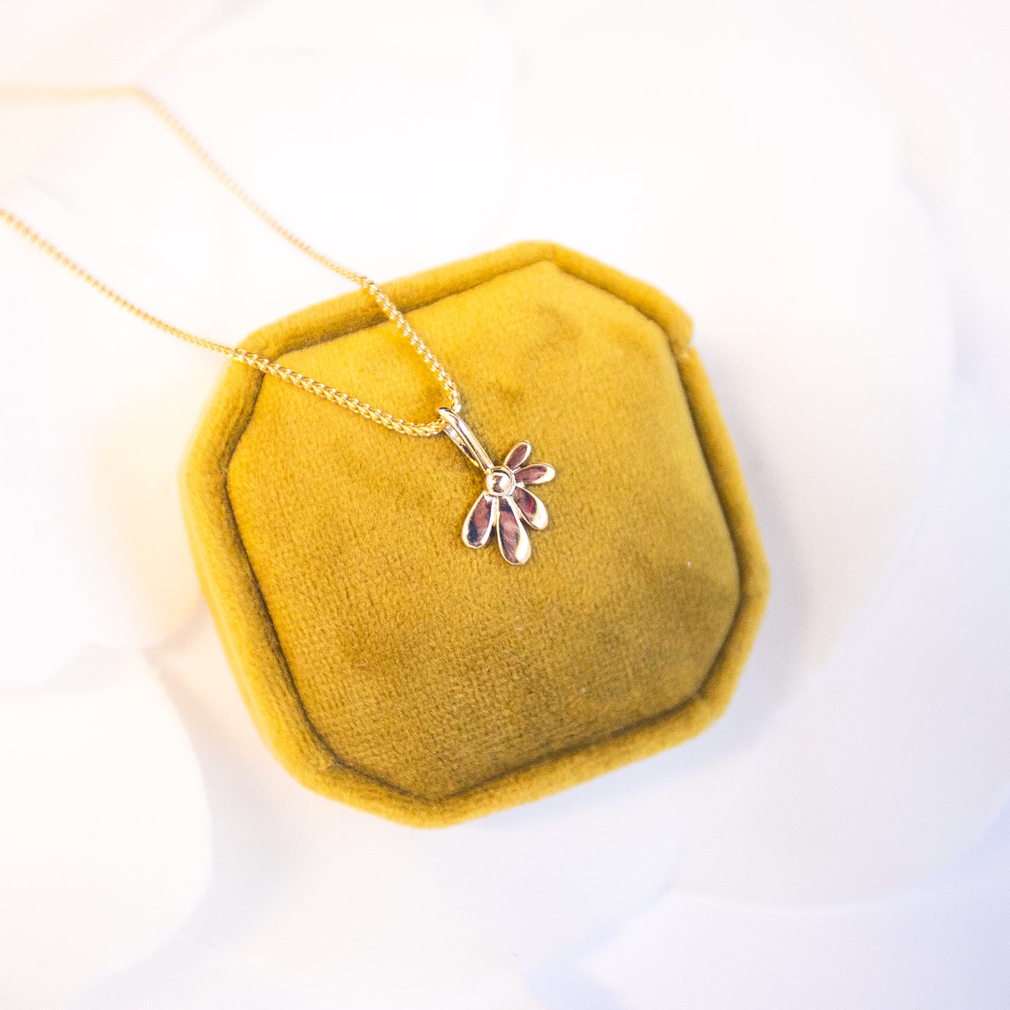 9ct Half Bloom Charm