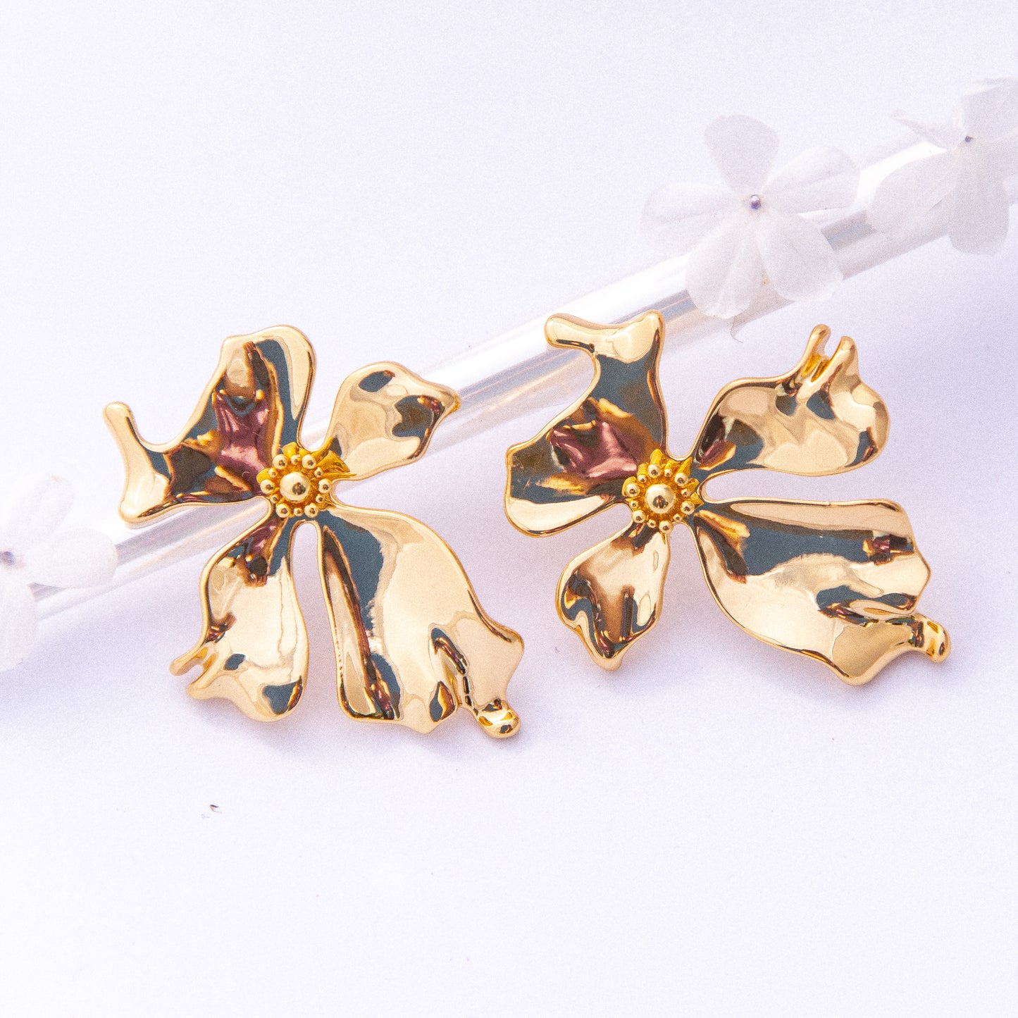 Pyjama Flower Earrings