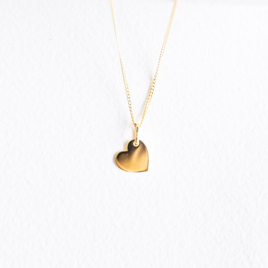 9ct Trusted Heart Pendant