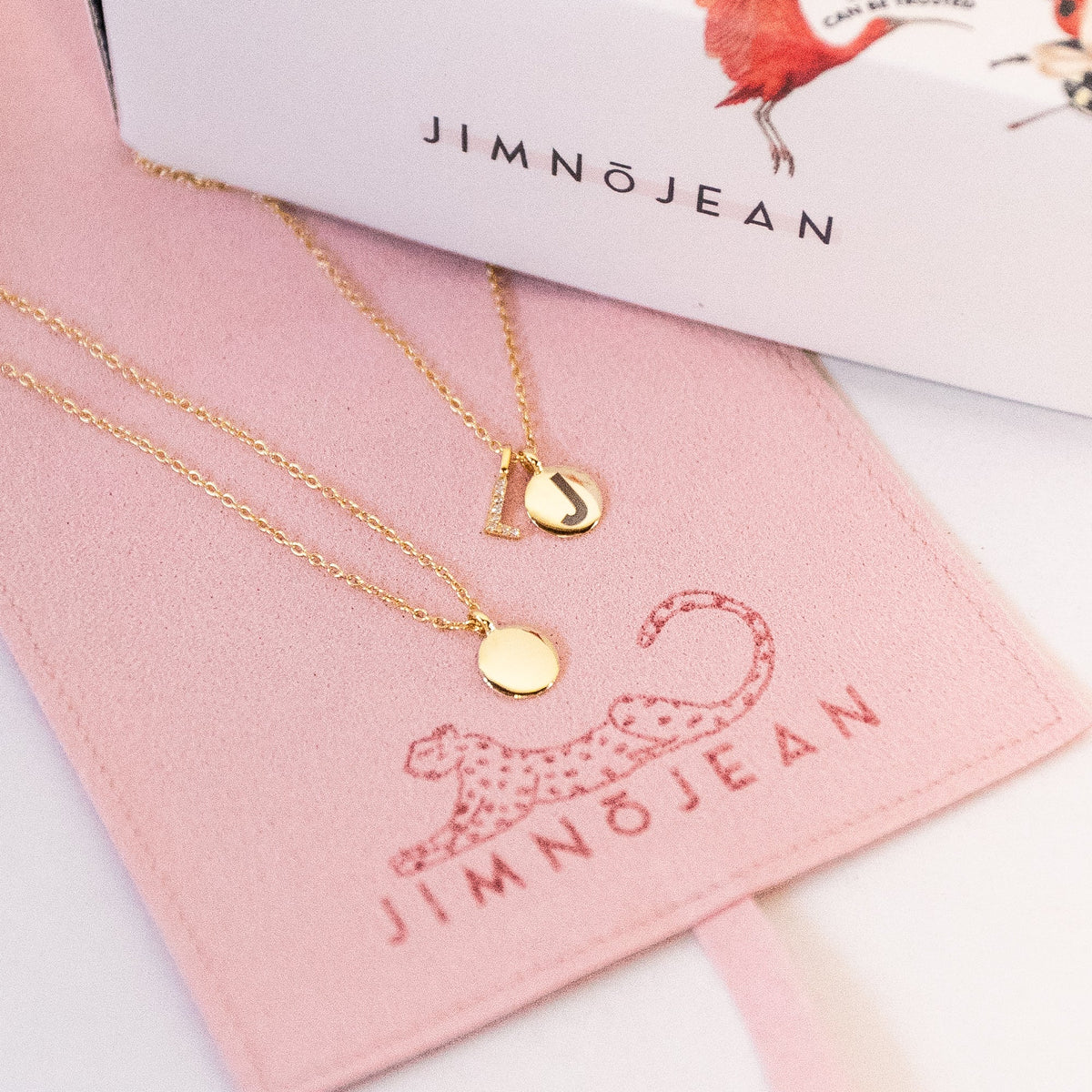 Mini Initial Disk Pendant - Customisable