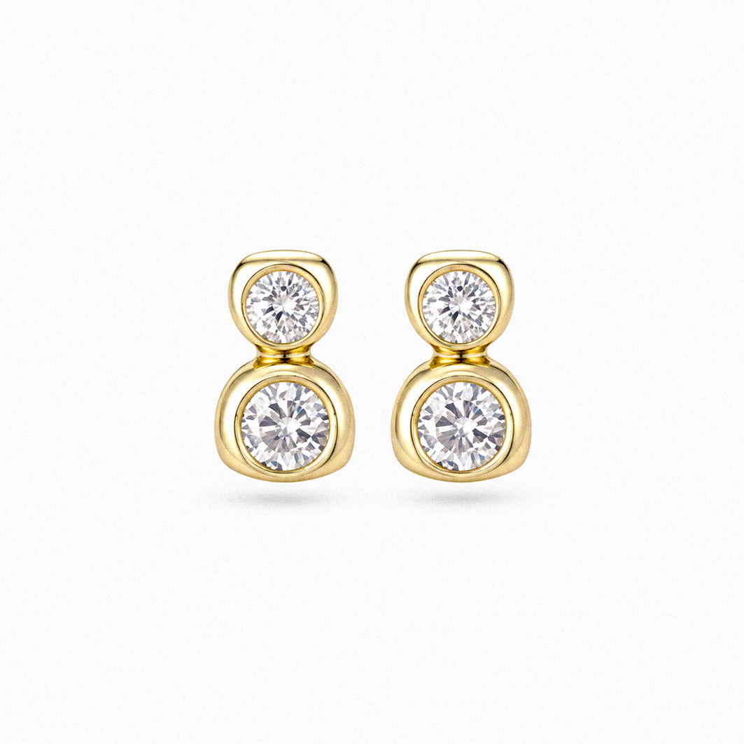 Odd Dot Drop Studs
