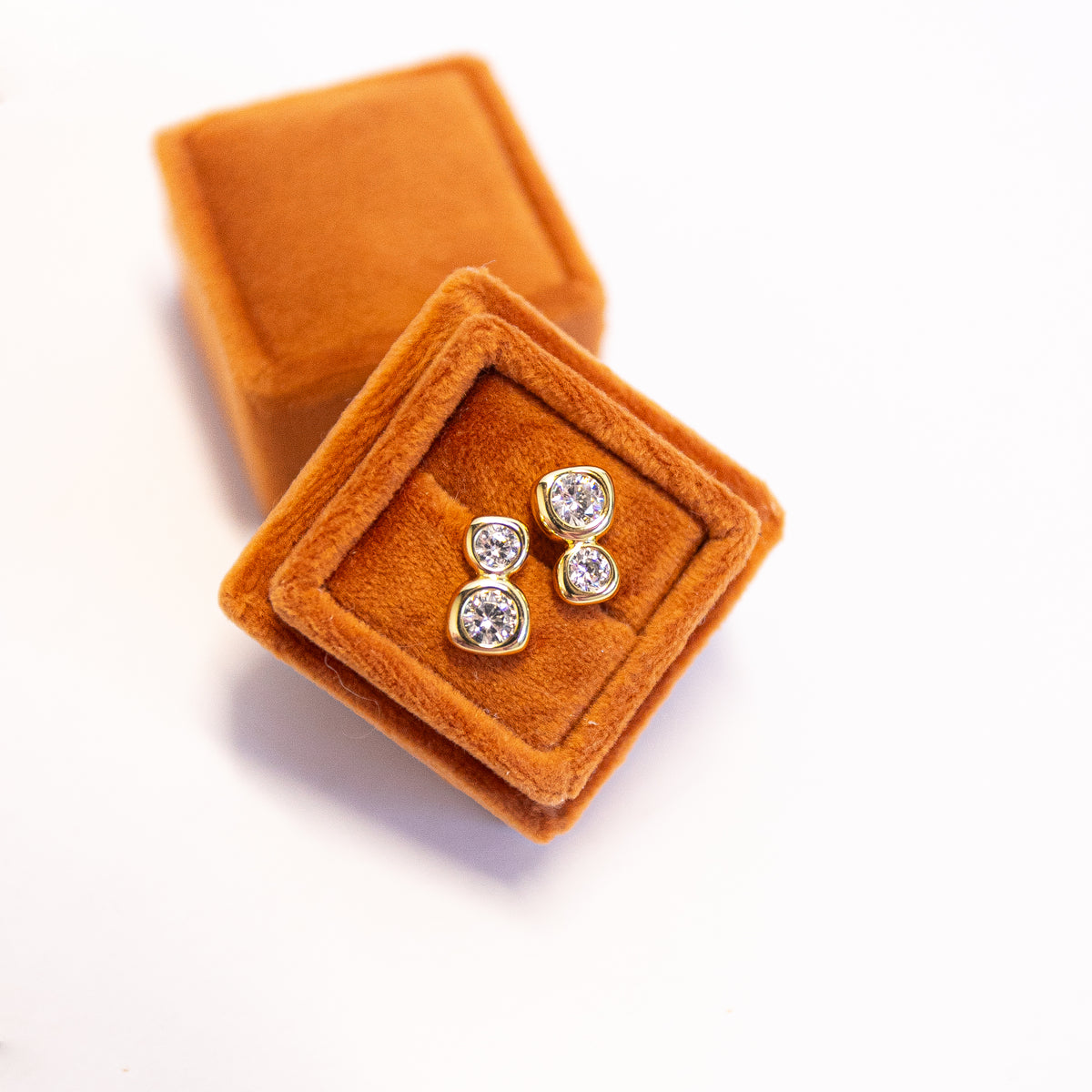 Odd Dot Drop Studs