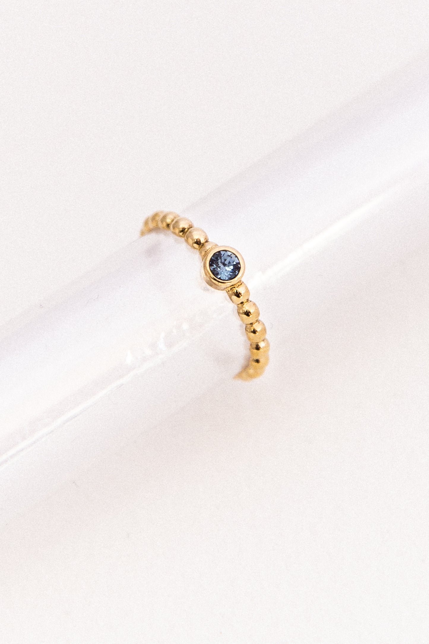 Matino Ring in Deep Blue