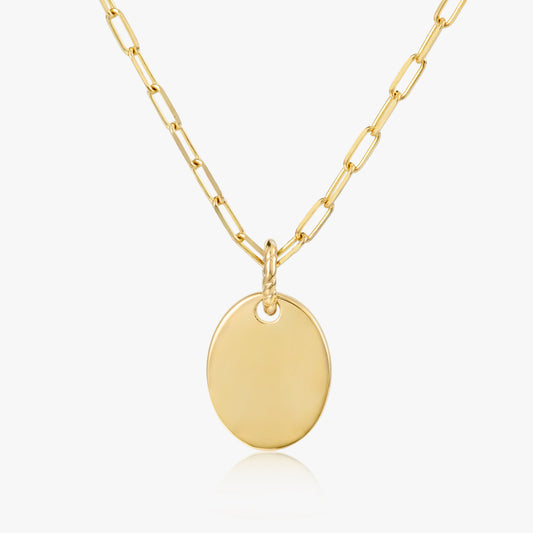 14kt Story Pendant