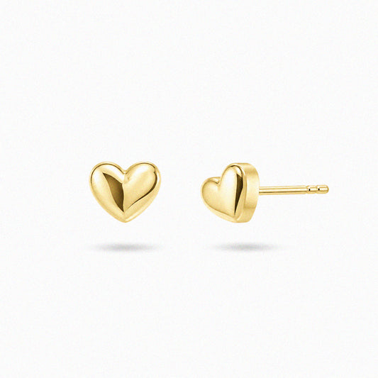 Teeny Heart Studs