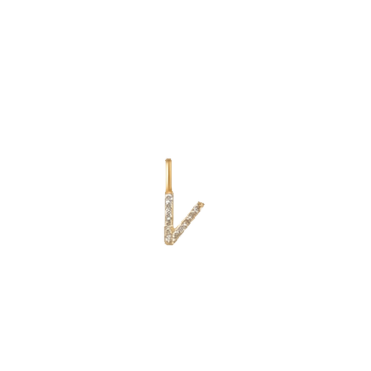 Teeny Letter V