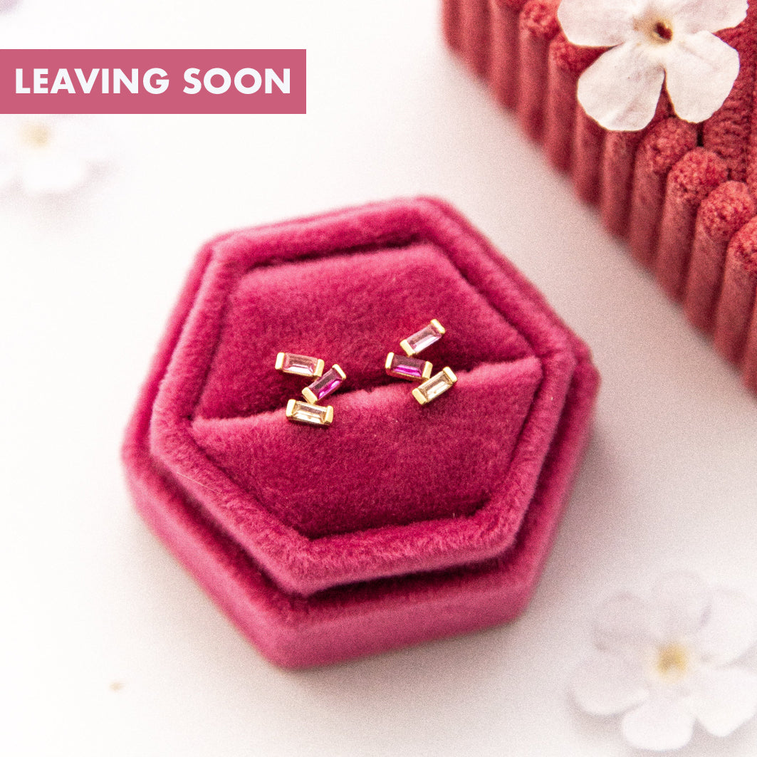 Blush Studs by KBT
