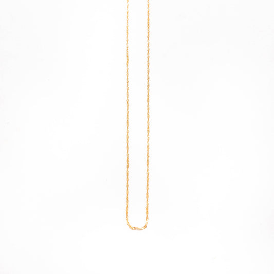 Beam Chain - Solid 9ct Gold